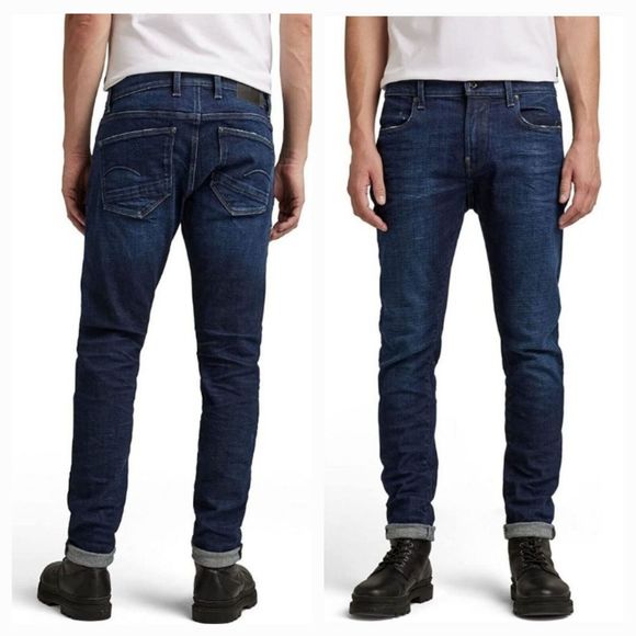 G-Star Raw Revend FWD Skinny Men's Stretch Jeans Size 34x34